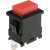LC-8302BROT-G, кнопка без фиксации красная 250В 10A (аналог EP-11)