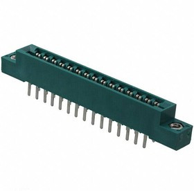 307-030-520-208, Standard Card Edge Connectors 30 POS .156" x .200" GREEN