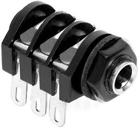 ACJS-PHS, Phone Connectors 1/4"jack PLSTC HOUS W/MTL INSERT.