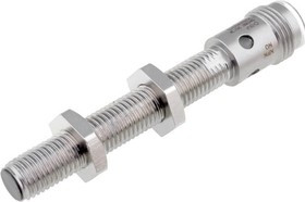 E2AS08LS02M1B1, Датчик индуктивный, Конфиг.выхода PNP / NO, 0-2мм, 12-24ВDC, М8