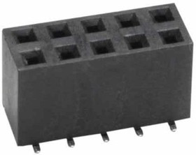 M20-7870546, Headers &amp; Wire Housings 05+05 DIL SMT SKT BOTTOM ENTRY TIN