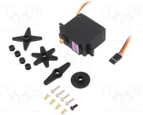 OKY8011, Двигатель: сервомеханизм, 4,8-6ВDC, стандарт, цифровой, 55г, 180° OKY8011, Двигатель: сервомеханизм, 4,8-6ВDC, стандарт, цифровой, 55г, 180°