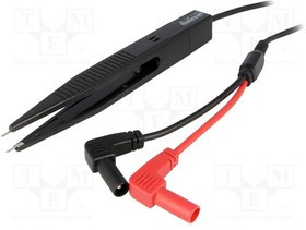 AX-TLP-TW-01, Измерительный пинцет, в корпусе, Дл: 0,4м, черный