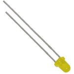 L-934YD (L-7104YD), Светодиод желтый 60° d=3мм 15мКд 588нМ