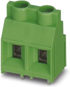 1714971, 32A 1000V Зеленый Прямой pin 9.52мм 1 2 P=9.52мм Клеммная колодка