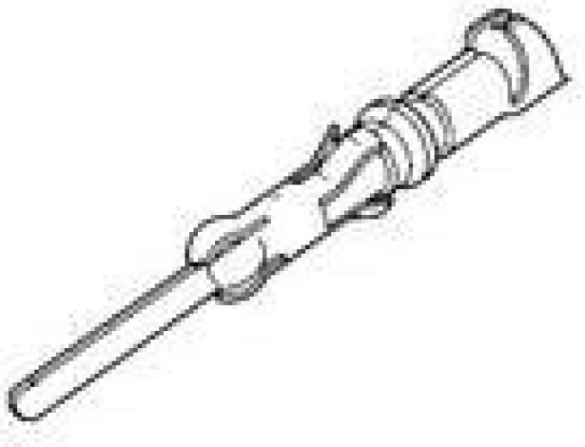 66180-1, Контакт, Multimate, Серия Type III+, Штырь, Пайка, 16 AWG, Контакты с Покрытием из Золота 66180-1, Контакт, Multimate, Серия Type III+, Штырь, Пайка, 16 AWG, Контакты с Покрытием из Золота