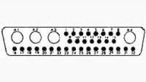 5-208550-1, Conn D-Sub SKT 4Coaxial/32Signal POS Crimp ST Panel Mount 1 Port Package