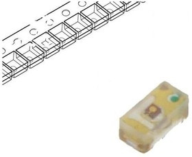 FYLS-0402CKURC, LED; SMD; 0402; red; 57?72(typ)-145mcd; 1x0.5x0.45mm; 130°; 20mA