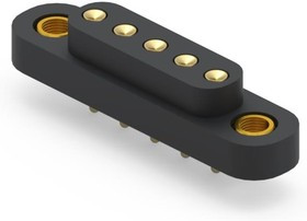 858-10-005-10-012000, Headers &amp; Wire Housings 4mm target Conn TH with inserts,no pins