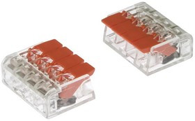 Зажим-клемма(клемма соединительная)на 4 провода