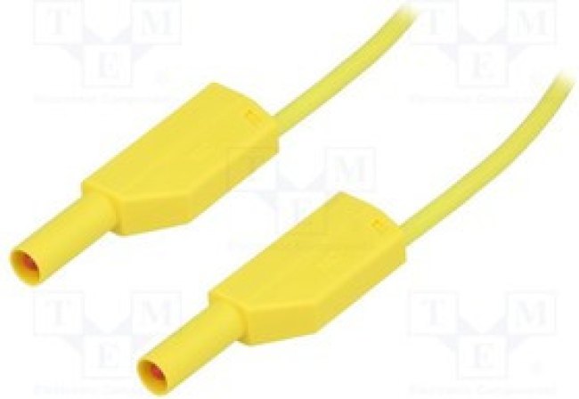 SLK410-E/N-02524, Измерительный провод, 19А, с осевым гнездом 4мм, Uном: 1кВ