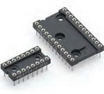 210-83-314-41-101000, Conn DIP Socket SKT 14 POS 2.54mm Solder ST Thru-Hole