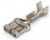 2178438-1, FASTON .250 Uninsulated Female Spade Connector, Receptacle, 3 (Section E-E) mm, 4.6 (Section B-B) mm