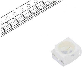 RF-GNRA30TS-CF, LED; SMD; 3528,PLCC2; green; 900?2300mcd; 3.5x2.8x1.8mm; 120°; 20mA