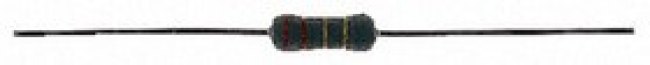 ROX2SJ27R, Резистор в сквозное отверстие, 27 Ом, Серия ROX, 2 Вт, ± 5%, Осевые Выводы, 350 В