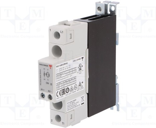 RGC1A60A25KKE, Solid State Relays - Industrial Mount 1P-SSC-AC IN-ZC 600V 25A 1200VP-E-SRW IN RGC1A60A25KKE, Solid State Relays - Industrial Mount 1P-SSC-AC IN-ZC 600V 25A 1200VP-E-SRW IN
