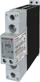 RGC1A23A20KKE, Solid State Relay, 25.5 A Load, Panel Mount, 240 V ac Load, 190 V dc, 275 V ac Control RGC1A23A20KKE, Solid State Relay, 25.5 A Load, Panel Mount, 240 V ac Load, 190 V dc, 275 V ac Control