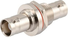 LCAD30002, RF ADAPTER, BNC JACK-JACK, 50 OHM