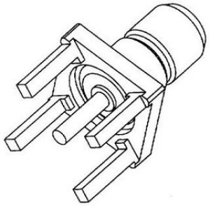 903-496J-51S, RF Connectors / Coaxial Connectors SMB JACK PCB RECEPT 903-496J-51S, RF Connectors / Coaxial Connectors SMB JACK PCB RECEPT