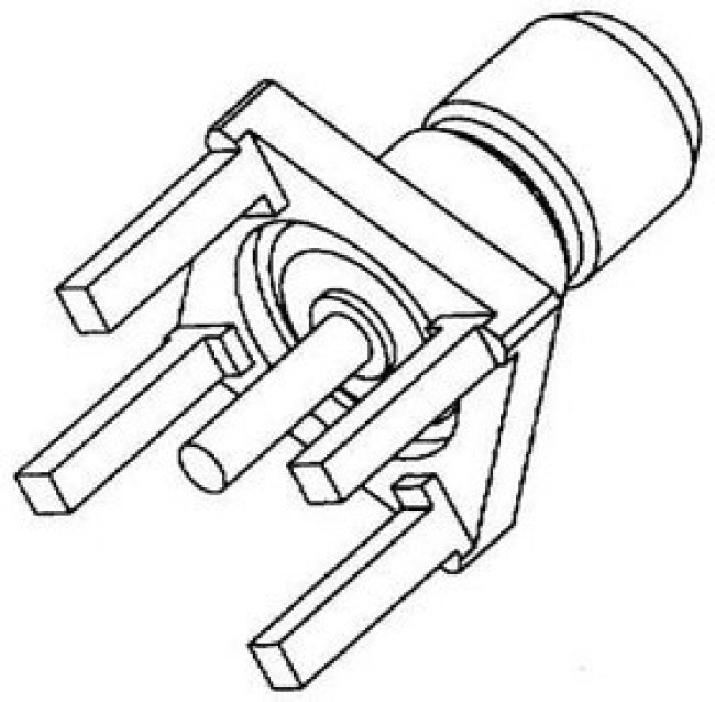 903-496J-51S, RF Connectors / Coaxial Connectors SMB JACK PCB RECEPT