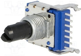 RK14K12B0A0R, Потенциометр: осевой, однооборотный, 50кОм, 50мВт, ±20%, 6мм