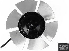 UF180BAB23H1C2A, Вентилятор центробежный, 180х180х65.5мм, 230В, AC, 0.35А, 76Вт, подшипник качения,