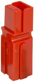 1327-BK, Heavy Duty Power Connectors PP15/45 HOUSING ONLY RED - BULK