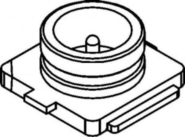 73412-0114, RF Cable Assemblies MICRO COAXIAL CONNEC ONNECTOR RECPT VERT