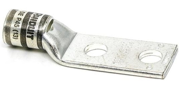 LCDX2/0-38D-X, Terminals Copp Comp lug 2H 2/0AWG FLEX 3/8