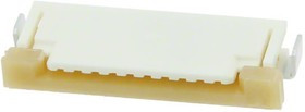 522071060, FFC / FPC разъем, 1 мм, 10 контакт(-ов), Гнездо, Easy-On 52207 Series, Поверхностный Монтаж, Верх