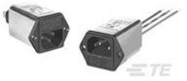 6EGG1-2, AC Power Entry Modules 6A DUAL FUSE LO LEAK