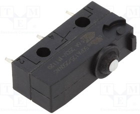 LCS052P00SDC, Микропереключатель SNAP ACTION, SPDT, 5A/250ВAC, ON-(ON), Пол: 2