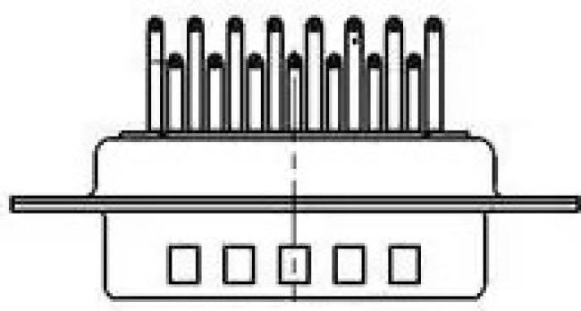 173109-0642, D-Sub Standard Connectors FCT DSUB RA PLG 09 PN