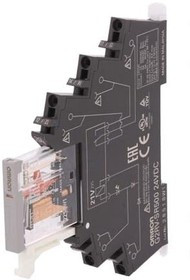 G2RVSR50024DC, Реле интерфейсное, SPDT, Uобмотки 24ВDC, 6А, 6A/250ВAC, 6A/30ВDC