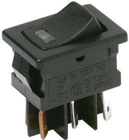 DM24J72S205Q6, Rocker Switches DPST 3A ROCKER