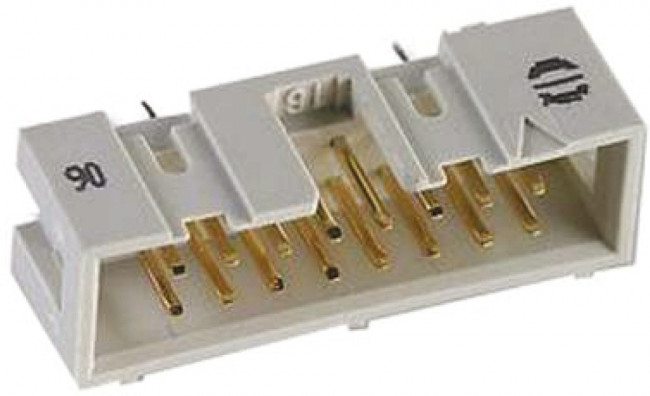 09185167324, Conn Shrouded Header (4 Sides) HDR 16 POS 2.54mm Solder ST Top Entry Thru-Hole Standard