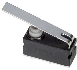 D2AW-R1-ER053FR R, Micro Switch D2AW-R, 100mA, 1NO, 1.5N, Long Flat Lever