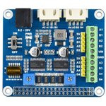 Stepper Motor HAT, Плата расширения (HAT) для Raspberry Pi, драйвер двумя шаговыми двигателями
