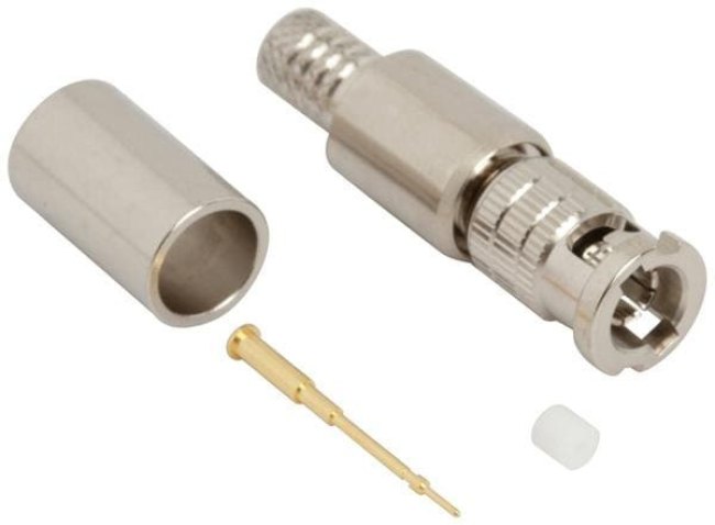 034-1128-12G, RF COAXIAL, HD BNC PLUG, 75 OHM, CABLE