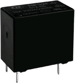 HF32F-G/012-HST, Реле 1 замык. 12VDC, 10A/250VAC SPST-NO