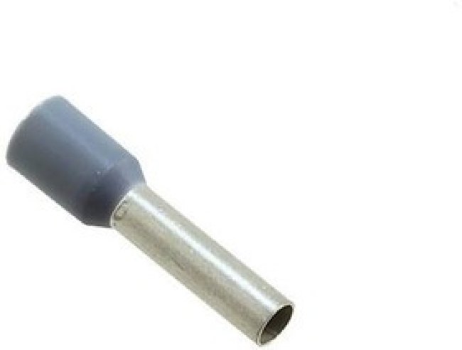 2-966067-0, Серый; Покрытие: луженые; обжим; Наконечник: втулка; Контакты: медь