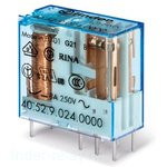 40.52.9.024.0000, Реле 2 переключ. 24VDC, 8A/250VAC DPDT