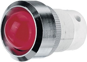 RFL-22501SR-24-M, LED Indicator, Screw, Fixed, Red, AC / DC, 28V