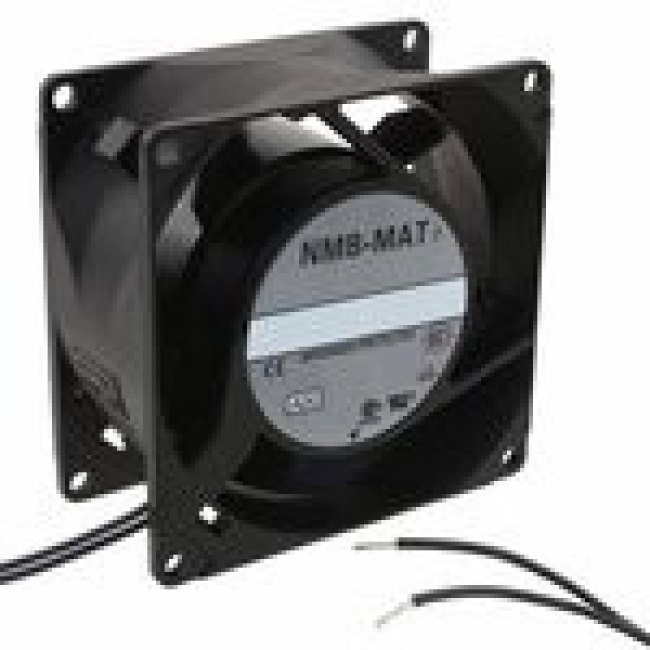 3115FS-12W-B30-A00, AC Axial Fan, серия 3115FS, 115V, Square, 80 мм, 38 мм, Качения, 32 фут³/мин 3115FS-12W-B30-A00, AC Axial Fan, серия 3115FS, 115V, Square, 80 мм, 38 мм, Качения, 32 фут³/мин
