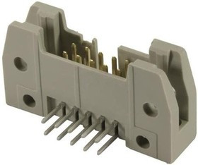 09185206927, Headers &amp; Wire Housings SEK/IDC straight male, 15mm WW tails, 20pin, with board locks, PL2, no levers