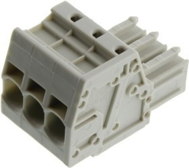 831-3103, TERMINAL BLOCK, PLUGGABLE, 3POS, 8AWG