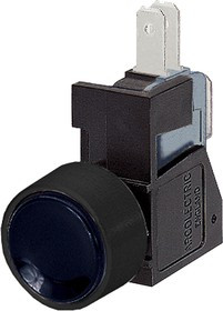 C0911NBAAE, Push Button Switch, Latching, Momentary, Panel Mount, 12.7mm Cutout, SPDT