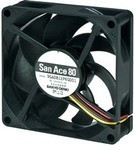 Вентилятор Sanyo Denki 109P0812H601 аксиальный, 80х80х20мм,12V, DC, 0.21А, 2.52W, 2900об/мин, 3pin Вентилятор Sanyo Denki 109P0812H601 аксиальный, 80х80х20мм,12V, DC, 0.21А, 2.52W, 2900об/мин, 3pin