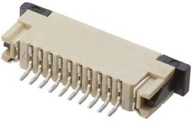 ZF1-10-02-T-WT-TR, ZF1, ZF1-10-02-T-WT-TR 1mm Pitch 10 Way Horizontal Male FPC Connector, Solder ZF1-10-02-T-WT-TR, ZF1, ZF1-10-02-T-WT-TR 1mm Pitch 10 Way Horizontal Male FPC Connector, Solder