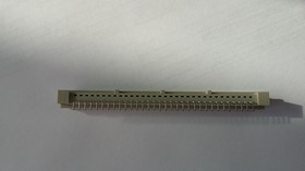 DIN41612R (DS1118-64M-R13), Вилка 32х1 ряд А угловая 90°